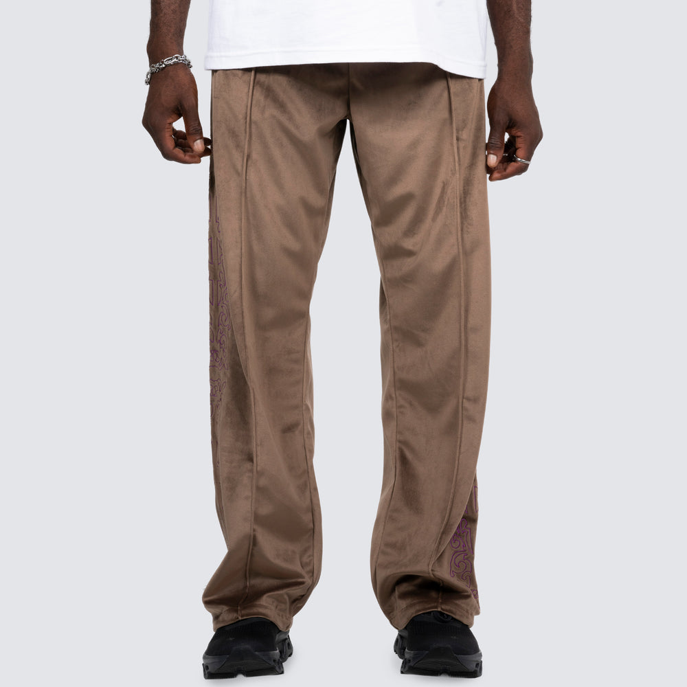 Pleasures UNQUOTE VELOUR TRACK PANTS