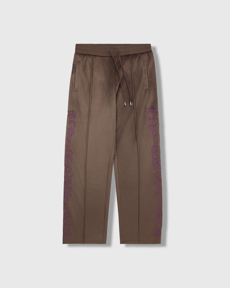 pleasures UNQUOTE VELOUR TRACK PANTS