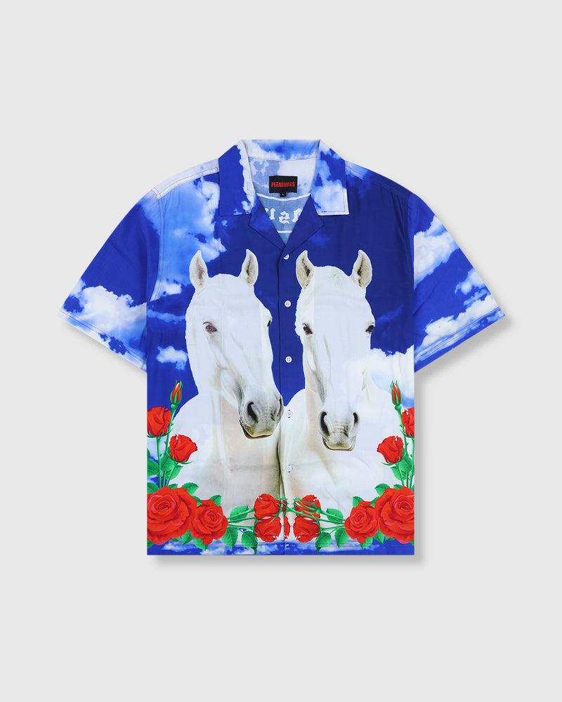 pleasures WHITE HORSE CAMP SHIRT