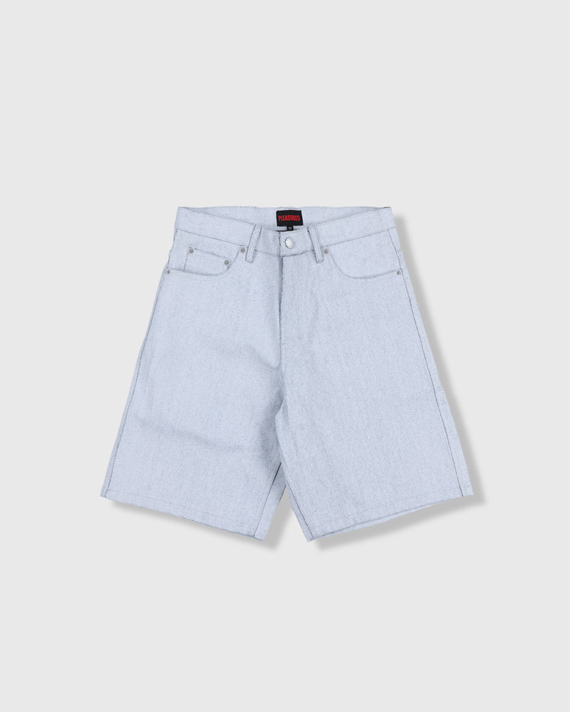pleasures WHITEOUT BAGGY JORTS
