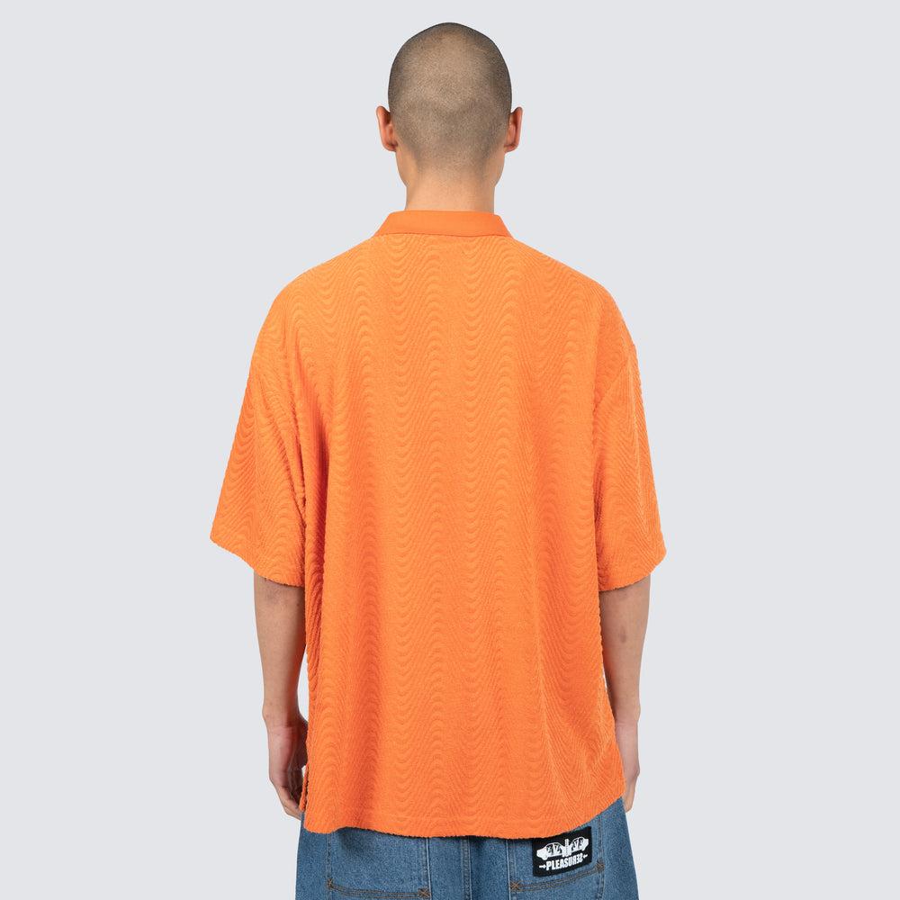 Pleasures ZEN TERRY BOXY POLO