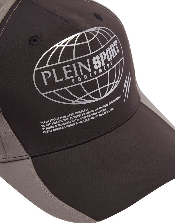 Plein Sport Baseball Cap Global Express Edition Black