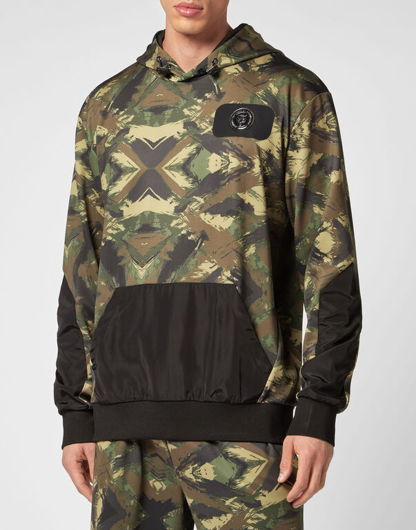 Plein Sport Hoodie Sweatshirt Camouflage Camouflage