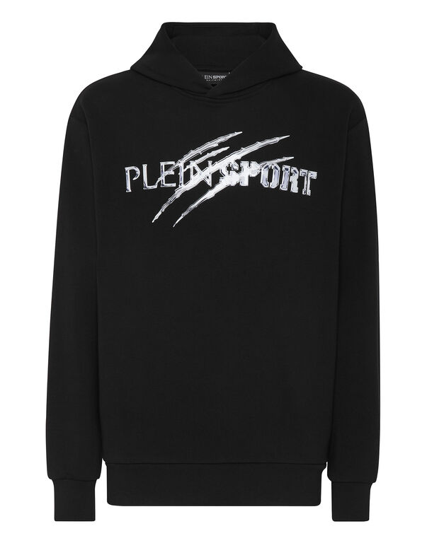 plein sport Hoodie Sweatshirt Chrome Scratch Edition black