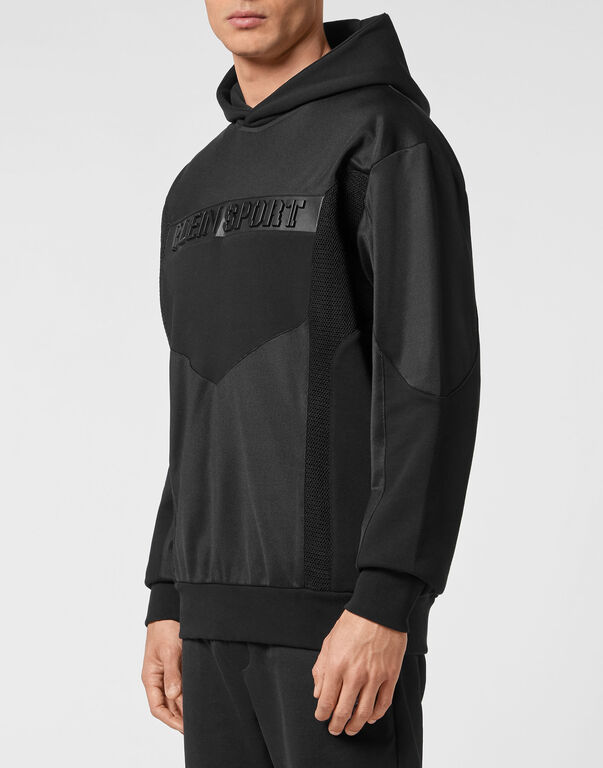 Plein Sport Hoodie Sweatshirt Statement Black / Black
