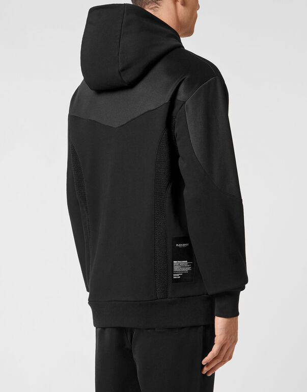 Plein Sport Hoodie Sweatshirt Statement Black / Black