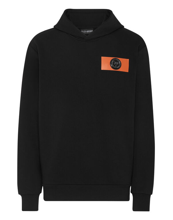 plein sport Hoodie Sweatshirt Tiger Crest Edition black