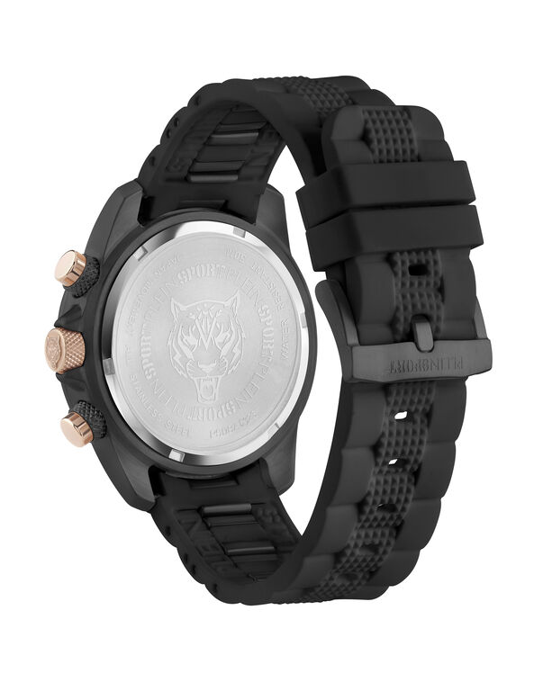 Plein Sport HURRICANE CHRONO Watch Black/golden Rose