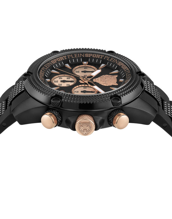 Plein Sport HURRICANE CHRONO Watch Black/golden Rose