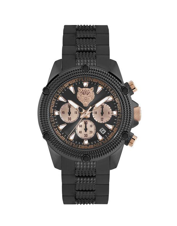 plein sport HURRICANE CHRONO Watch black/golden rose