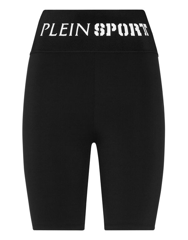 plein sport Jogging Cyclist Leggings Baroque Tiger black