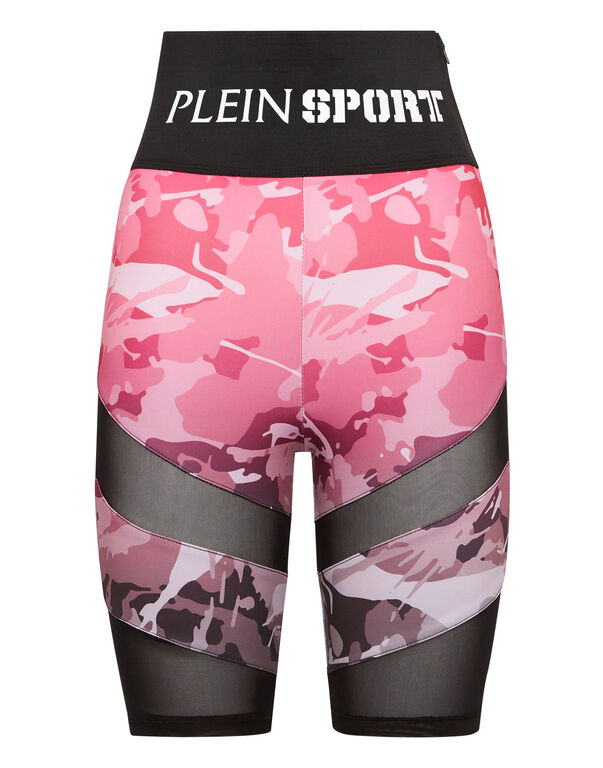 plein sport Jogging Cyclist Leggings Camouflage camouflage/pink