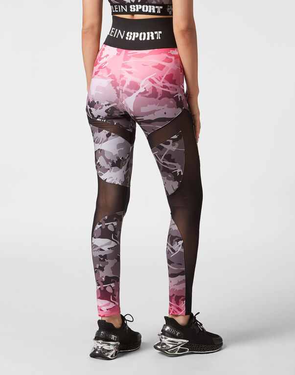 Plein Sport Jogging Leggings Camouflage Camouflage/pink