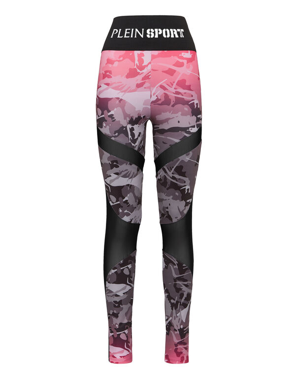 plein sport Jogging Leggings Camouflage camouflage/pink