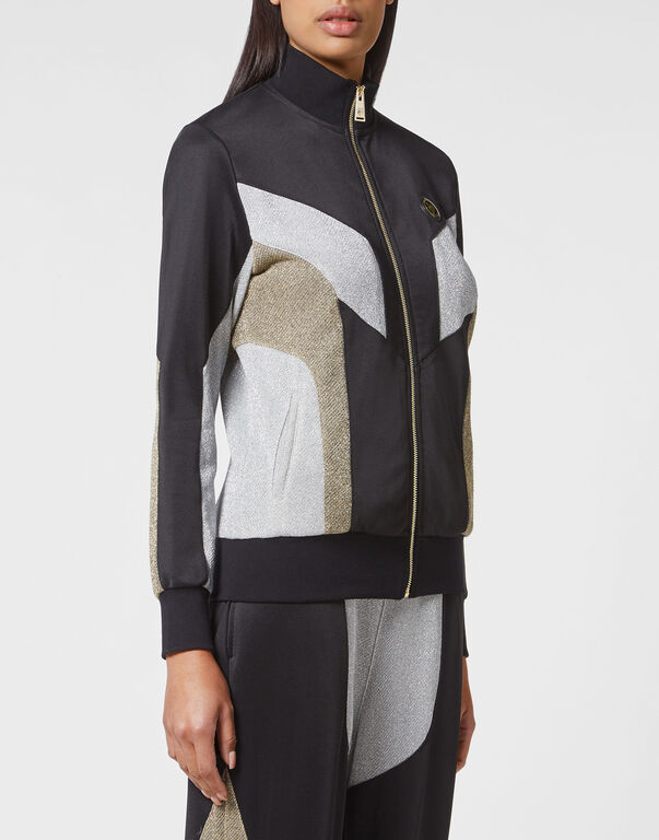 Plein Sport Jogging Set: Zip-up Jacket + Pants Statement