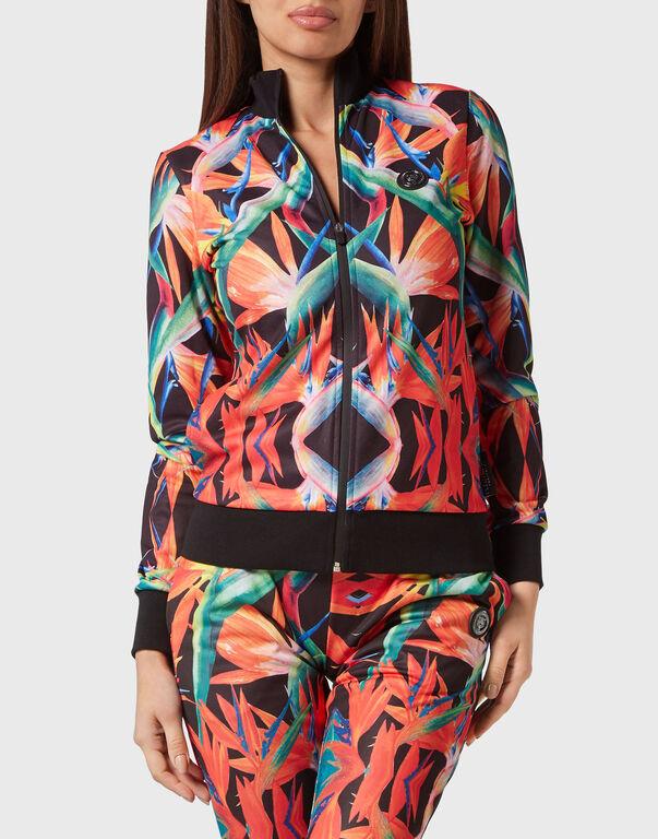 Plein Sport Jogging Tracksuit: Top/Trousers Black / Multicolored