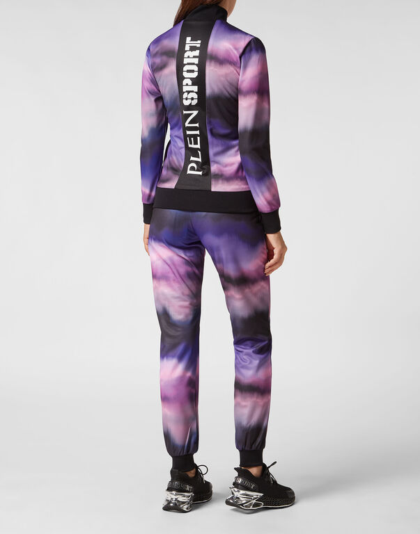Plein Sport Jogging Tracksuit: Top/Trousers Optical Purple