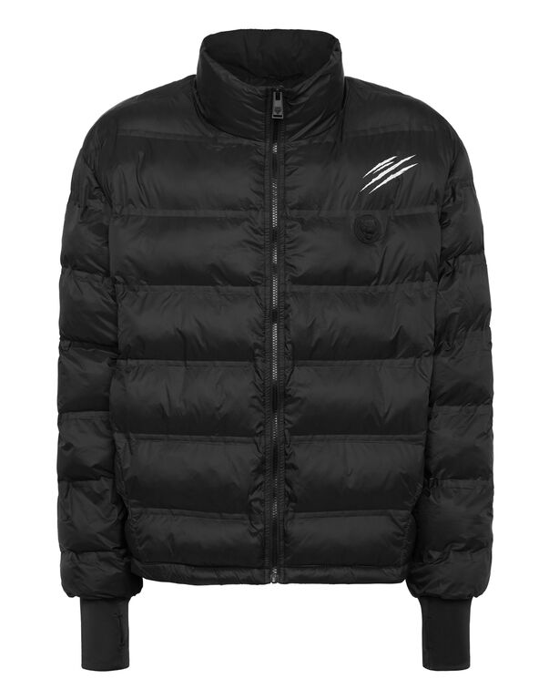 plein sport Lightweight Zipped Jacket LS Scratch black