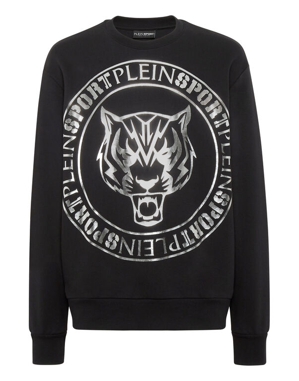plein sport Longsleeve Sweatshirt Tiger black/silver