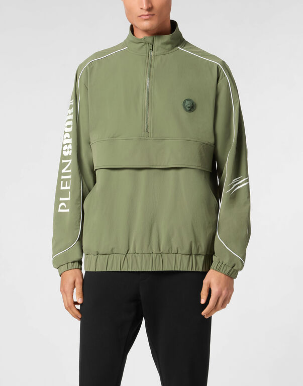 Plein Sport Nylon Piping Anorak LS Scratch Military