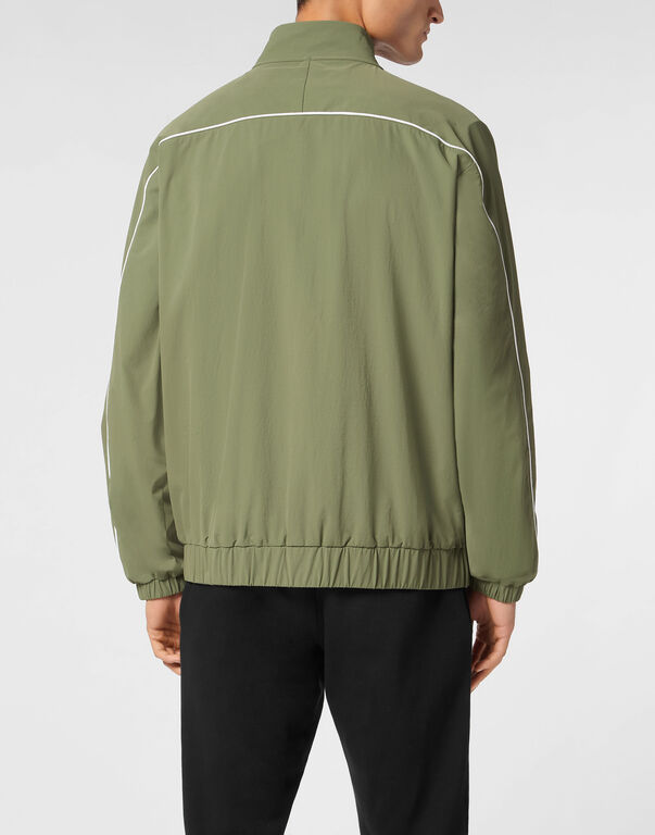Plein Sport Nylon Piping Anorak LS Scratch Military