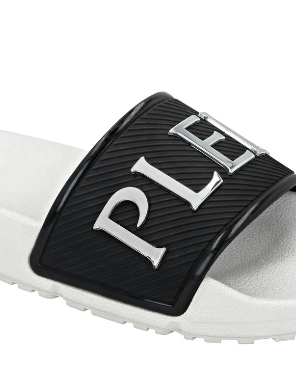 Plein Sport AERO SLIDE White / Black