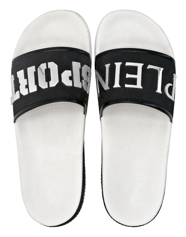 Plein Sport AERO SLIDE White / Black