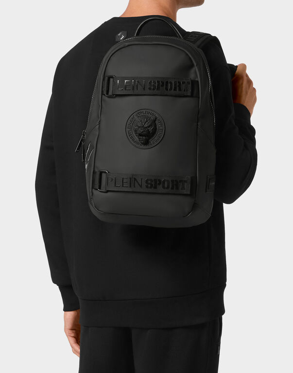 Plein Sport Backpack Black Tiger Black / Black