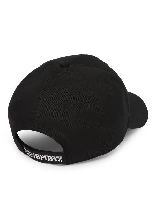 Plein Sport Baseball Cap Tiger Black