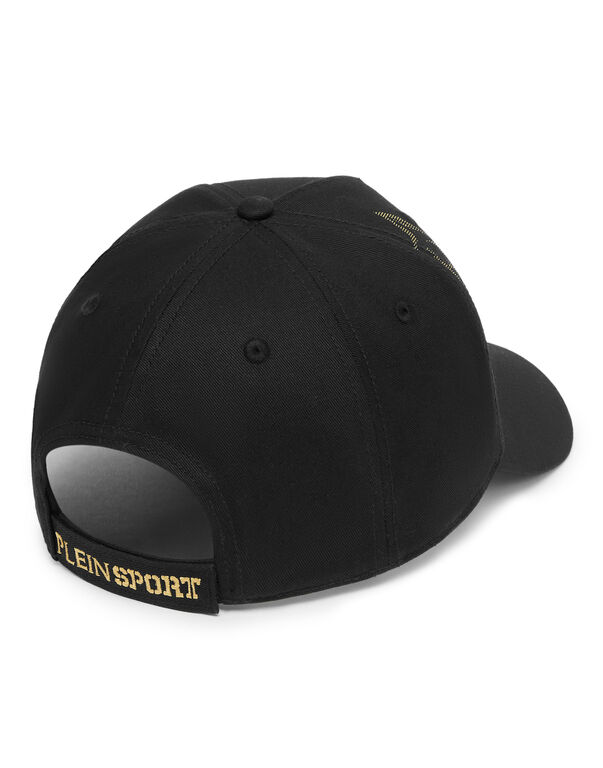 Plein Sport Baseball Cap Tiger Black / Gold