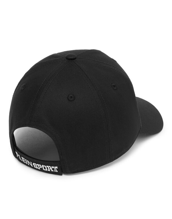 Plein Sport Baseball Cap Tiger Black / White