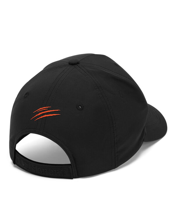 Plein Sport Baseball Cap Tiger Crest Edition Black