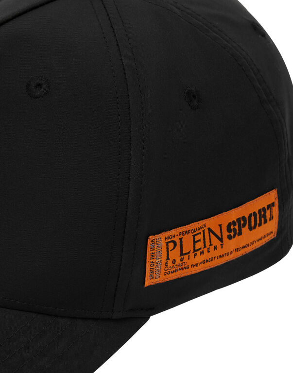 Plein Sport Baseball Cap Tiger Crest Edition Black
