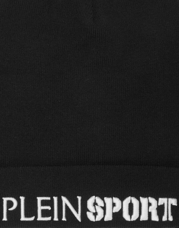 Plein Sport Beanie Hat Black