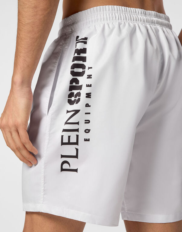Plein Sport Boxer Shorts White / Black