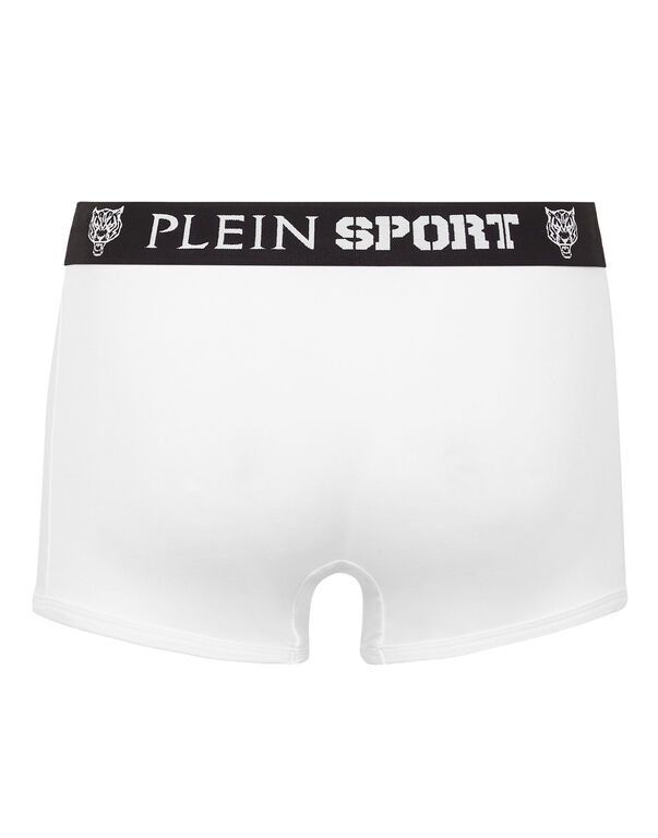 Plein Sport Boxer Tiger White