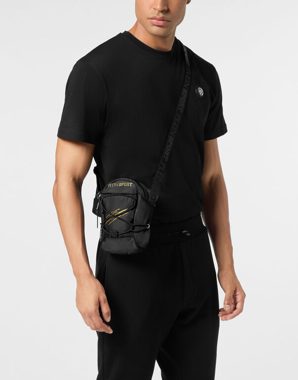 Plein Sport Crossbody Bag Black/light Gold
