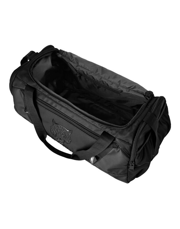 Plein Sport Duffle Tiger Bag PS Black