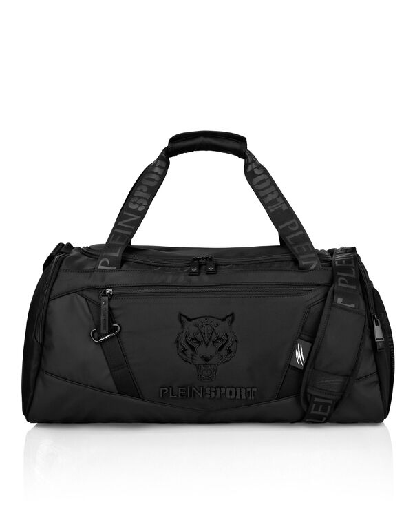 plein sport Duffle Tiger Bag PS black