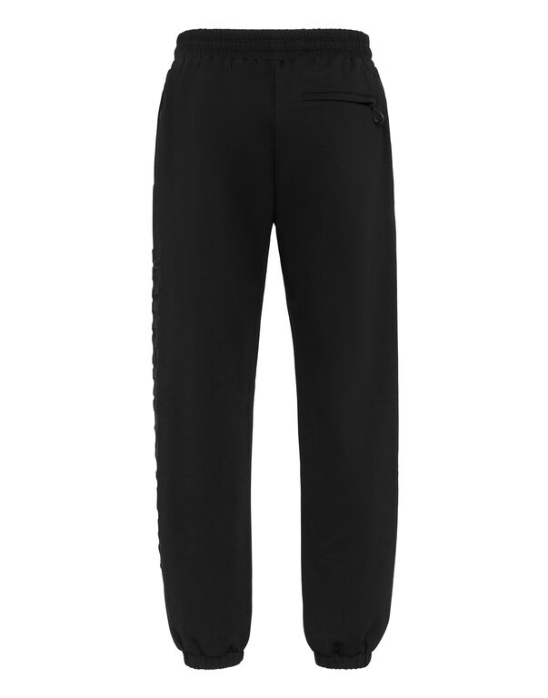 Plein Sport Embossed Jogging Pants Black