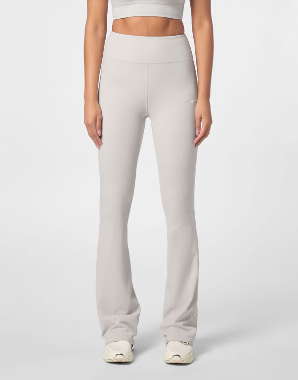 Plein Sport Flare Jogging Leggings Grey