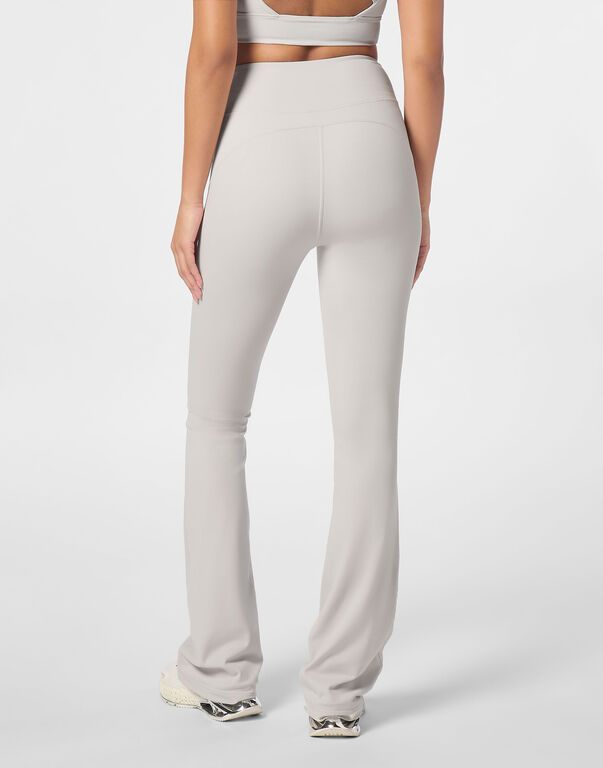 Plein Sport Flare Jogging Leggings Grey