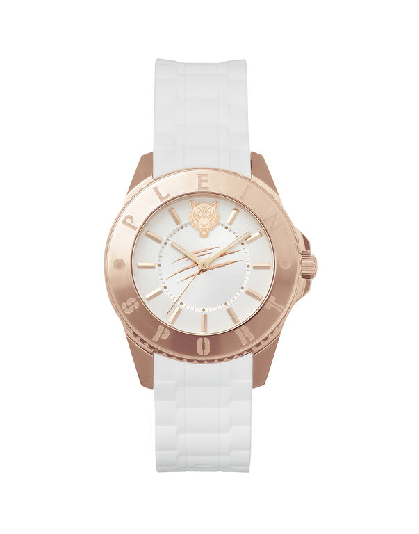 plein sport GLAM Woman Watch white/golden rose