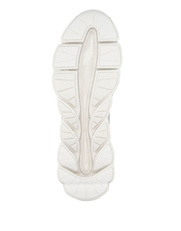 Plein Sport Hi-Top Runner Tiger White
