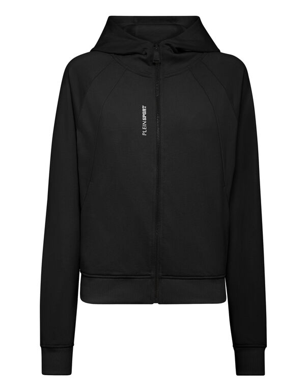 plein sport Hoodie Sweatjacket Basic black