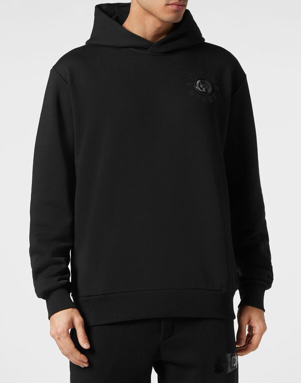 Plein Sport Hoodie Sweatshirt Black / Black
