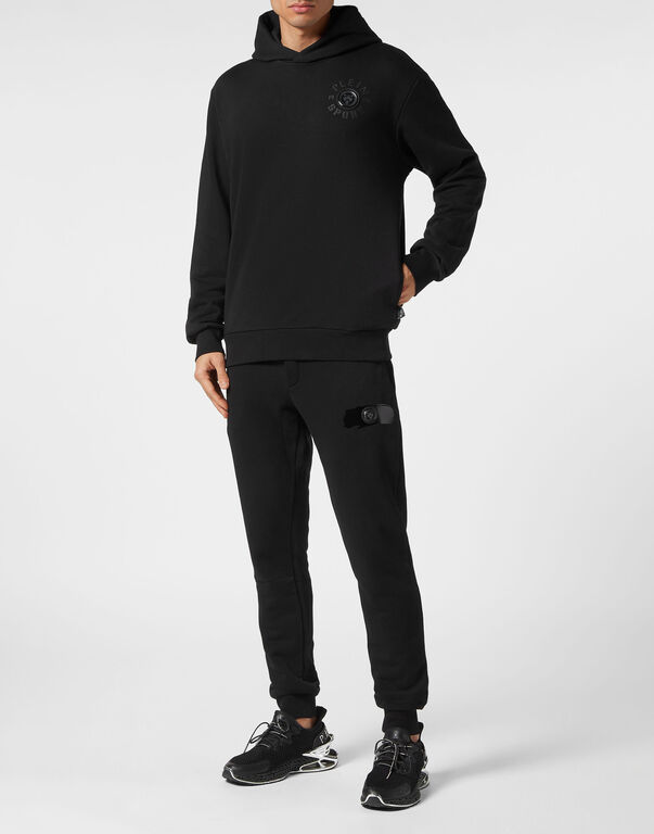 Plein Sport Hoodie Sweatshirt Black / Black