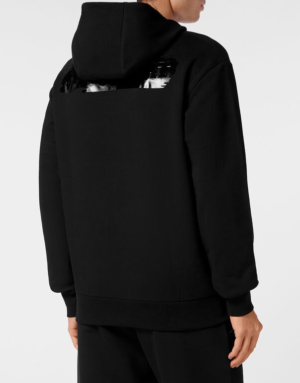 Plein Sport Hoodie Sweatshirt Black / Black