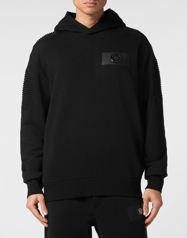 Plein Sport Hoodie Sweatshirt Black / Black