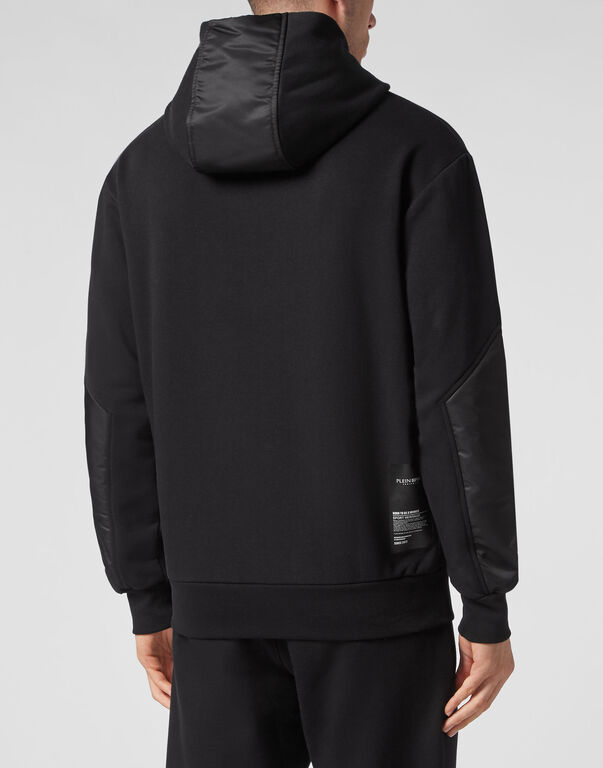 Plein Sport Hoodie Sweatshirt Black/silver
